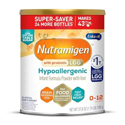 Enfamil Nutramigen Hypoallergenic Baby Formula powder can