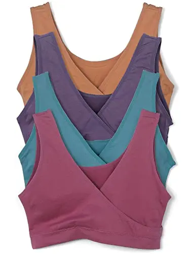 Caramel Cantina 4-Pack Nursing Sleep Bralette