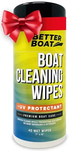 Better Boat Cleaner Wipes with UV Protection canister