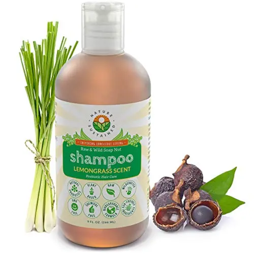 Nature Sustained Organic Shampoo with probiotics for sensitive scalp