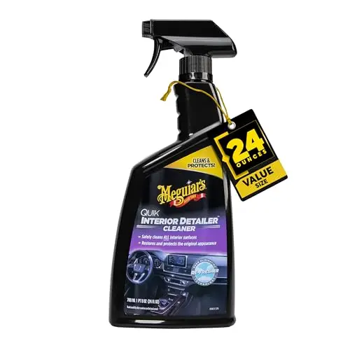 Meguiar's Quik Interior Detailer Cleaner spray bottle