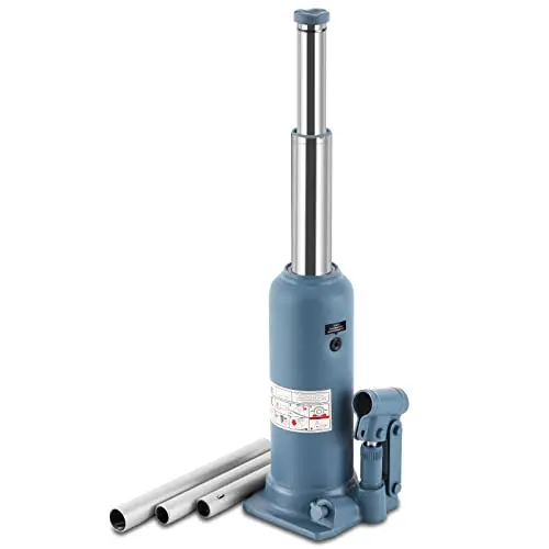 BAOSHISHAN blue-gray 4-ton high-lift double ram bottle jack