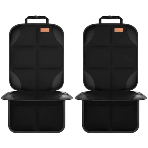 SMART ELF 2-pack black car seat protector