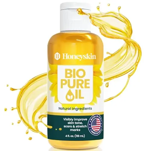 Bio Pure Skincare Oil bottle for stretch marks