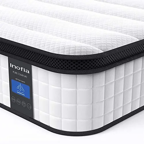 Inofia 10 inch Hybrid Twin XL Mattress in a box