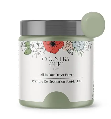 Country Chic Sage Advice sage green chalk paint bottle