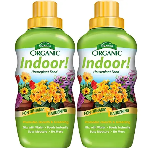 Espoma Organic Concentrated Indoor Plant Food liquid bottle pack of 2