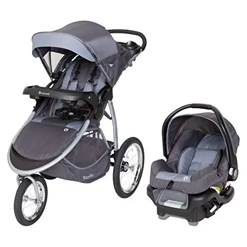 Baby Trend Expedition Race Tec Jogger Travel System in Ultra Grey