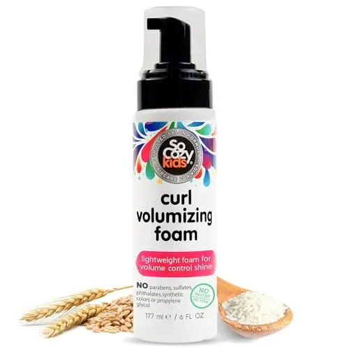 SoCozy Curl Volumizing Foam Mousse can for kids