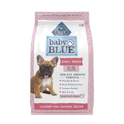 Blue Buffalo Baby BLUE Small Breed Puppy dry dog food bag