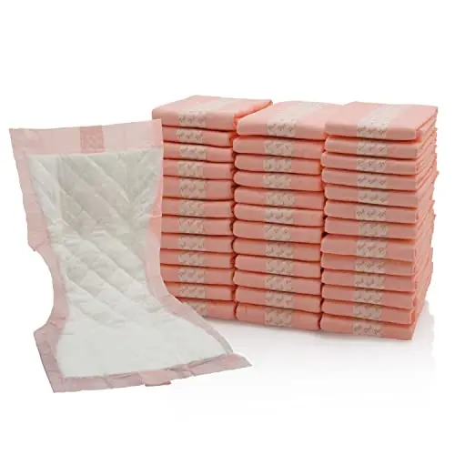Vakly Extra Large Super-Absorbent contoured pad liners