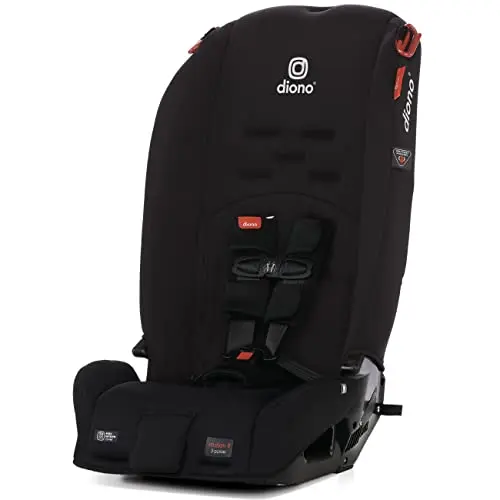 Diono Radian 3R 3-in-1 Convertible Car Seat in Jet Black