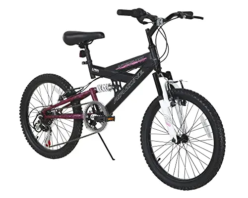 Dynacraft Air Zone Aftershock pink 20-inch mountain bike for kids