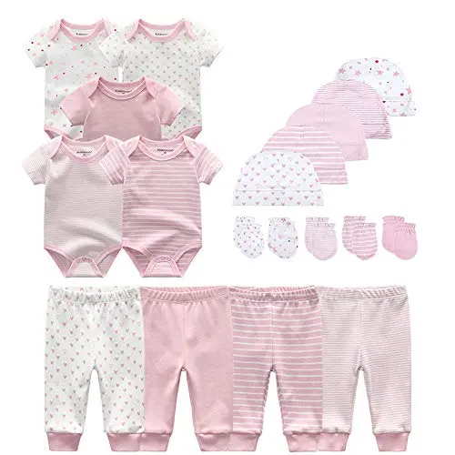 Kiddiezoom 19-piece unisex baby layette essentials gift set