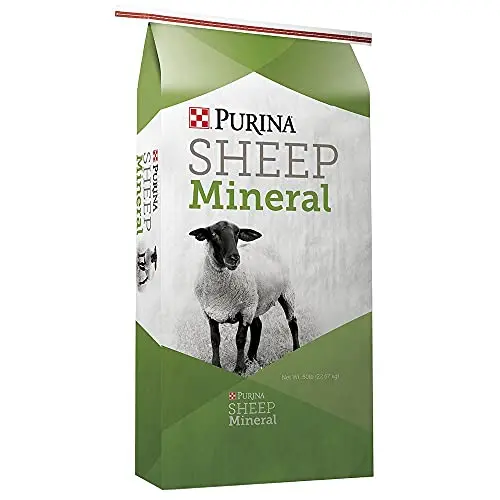 Purina Waggin' Train Sheep Mineral in a 50 lb bag