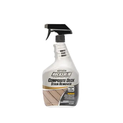 Rust-Oleum composite deck stain remover spray bottle