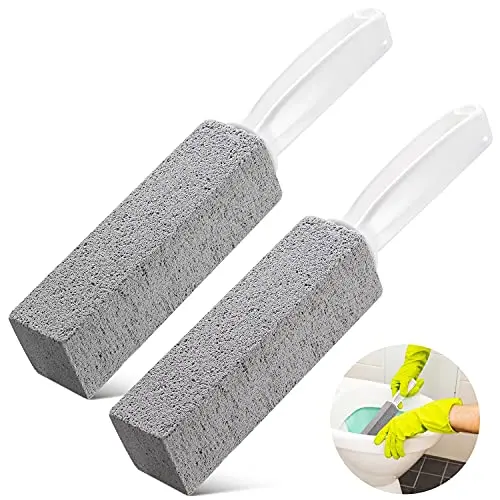 Kadden pumice stone toilet cleaner with ergonomic handle