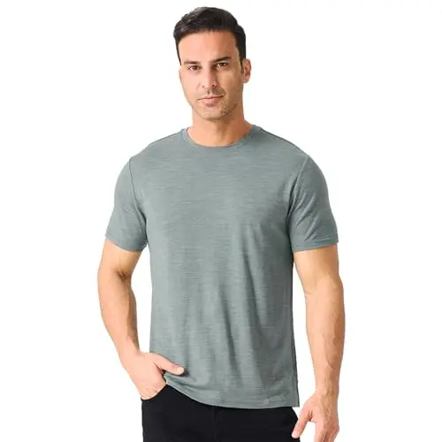 Merino Protect men's merino wool t-shirt for hiking and travel