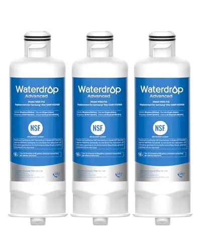 Waterdrop WDS-F45 standard refrigerator water filter for Samsung DA97 models