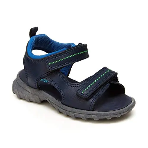 Simple Joys by Carter's Rowan sandal for toddler boys in navy