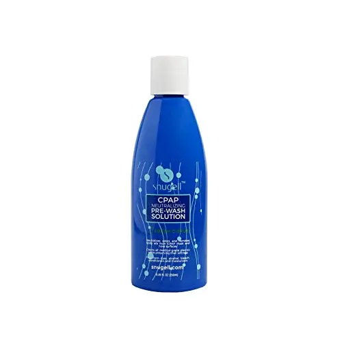 Snugell CPAP soap cleaner bottle with citrus scent