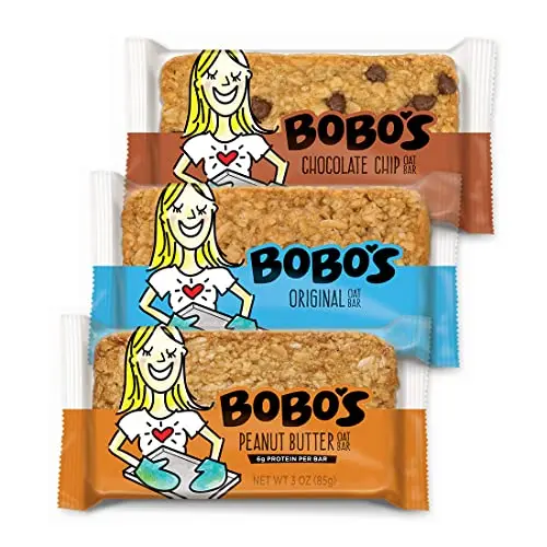 Bobo's Lactation Oat Bars Variety Pack for breastfeeding
