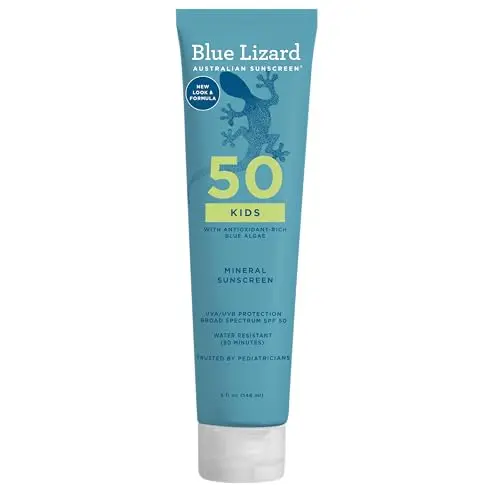 Blue Lizard Kids Mineral Sunscreen lotion bottle