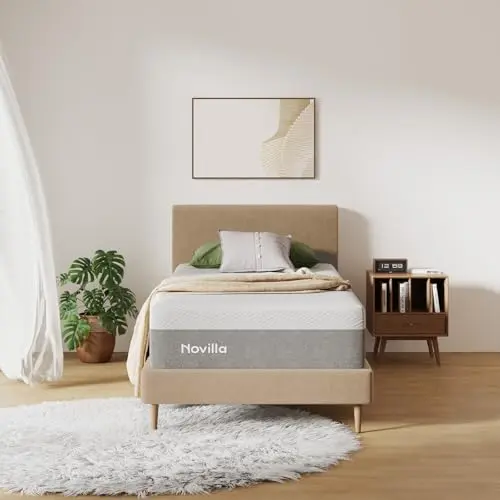 Novilla Bliss 12 inch Gel Memory Foam Twin XL Mattress