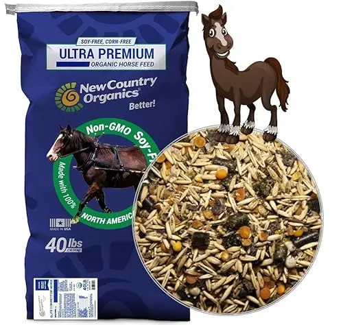 New Country Organics Elite horse feed for competition