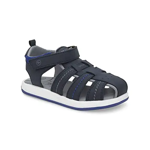 Stride Rite 360 boys Paddy sandal in navy blue