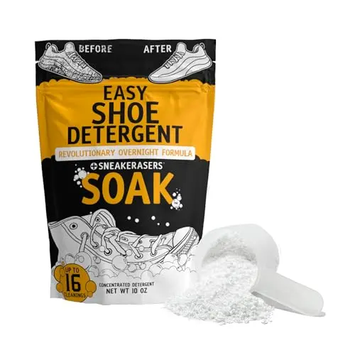 SneakERASERS Overnight Soak sneaker cleaner bottle for deep cleaning