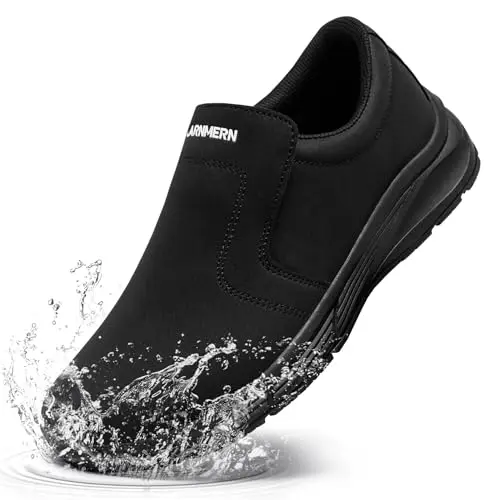 LARN SAFETY Men's Slip-Resistant waterproof work shoes