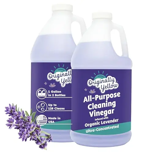 Originally Yellow Lavender Vinegar Cleaner in a 1-gallon bottle