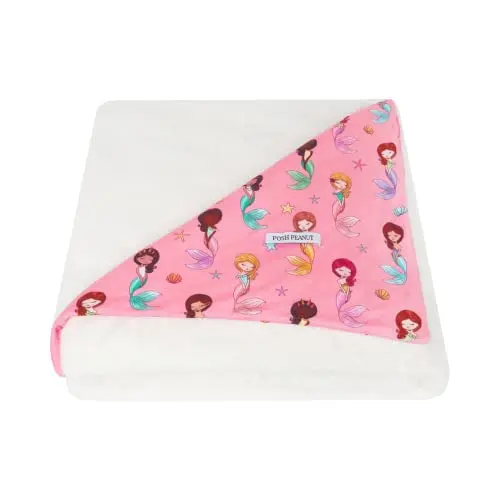 Posh Peanut Plush Patoo baby blanket in Safari Animals print