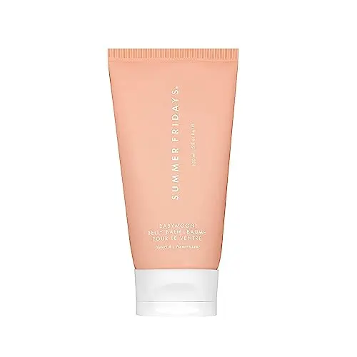 Summer Fridays Babymoon Belly Balm in a tube, a nourishing balm for stretch marks