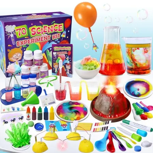 UNGLINGA 70 Lab Experiments Science Kits for kids educational toys