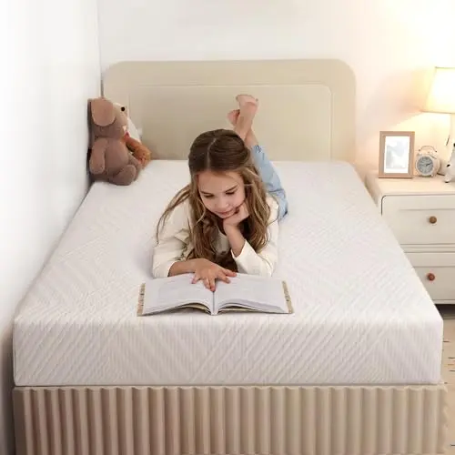 MLILY 6 inch twin memory foam mattress in a box