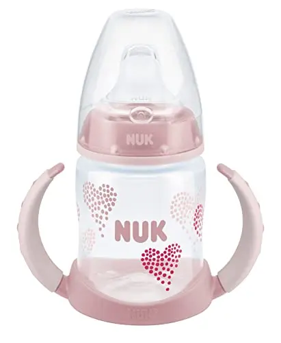 NUK Small Learner Tritan Cup with heart design and handles