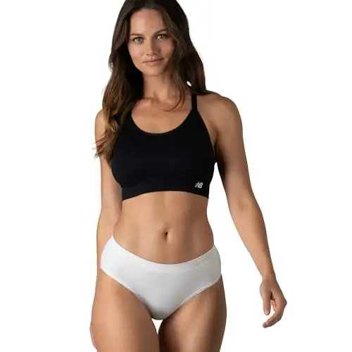 New Balance Women's Seamless Hipsters Underwear in a multicolor pack