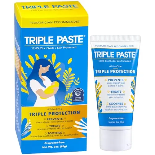 Triple Paste Diaper Rash Cream tube