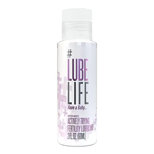 LubeLife Fertility Lube travel-sized bottle