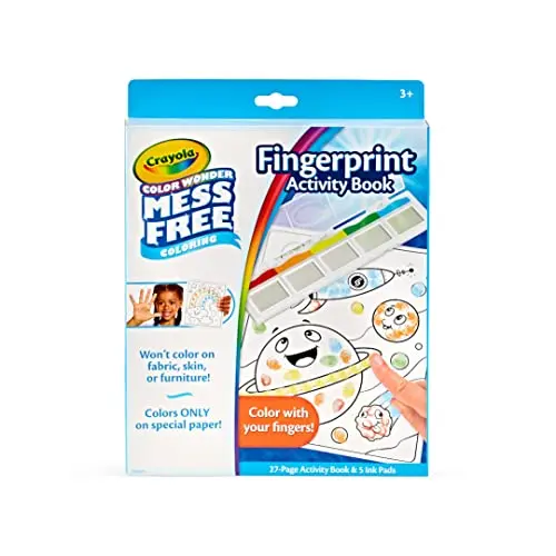 Crayola Color Wonder mess-free fingerprint ink painting activity set