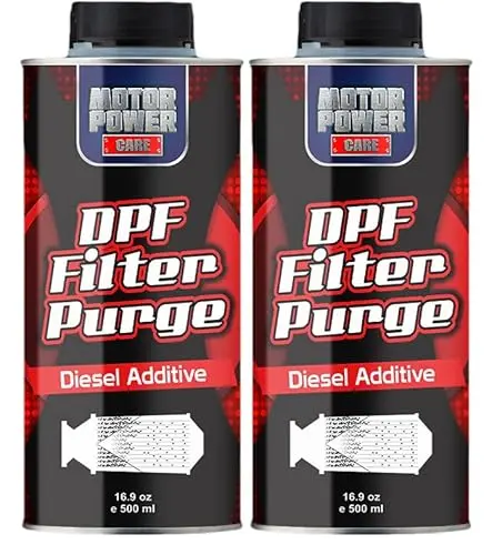 MotorPower Care DPF Filter Purge two bottles