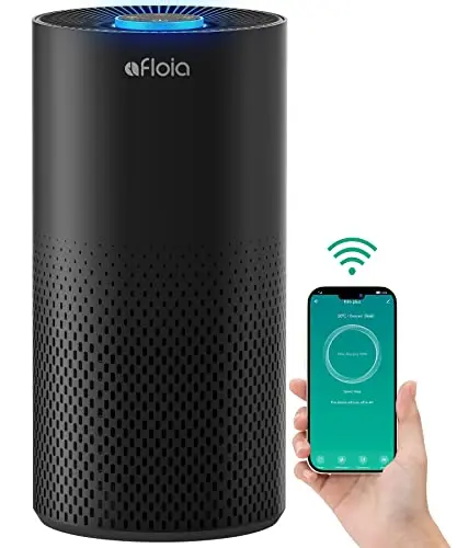 Afloia Kilo plus smart air purifier with app and voice control features