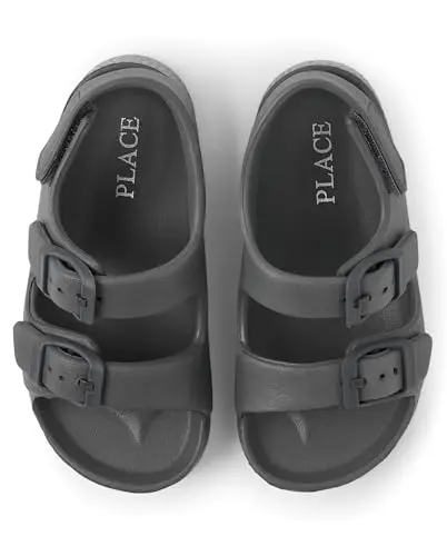 The Children's Place toddler boy buckle sandals with back strap