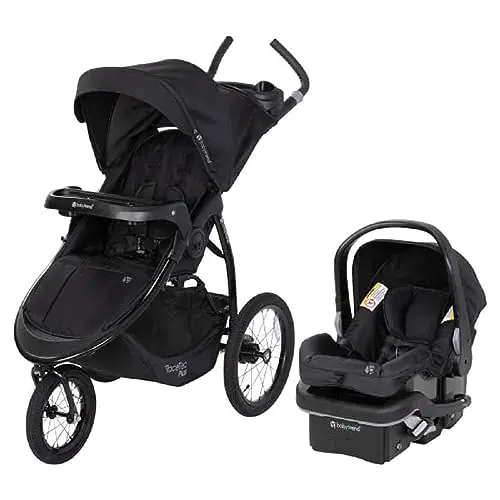 Baby Trend Expedition Race Tec PLUS Jogger Travel System in Ultra Black