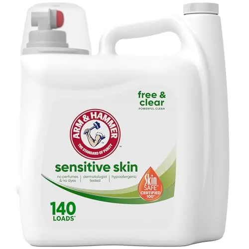 ARM & HAMMER Sensitive Skin Free & Clear large bottle laundry detergent
