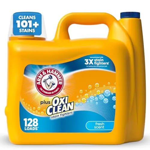 ARM & HAMMER Plus OxiClean Stain Fighters Fresh Scent liquid laundry detergent