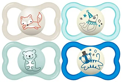 MAM Air Night and Day glow in the dark pacifiers