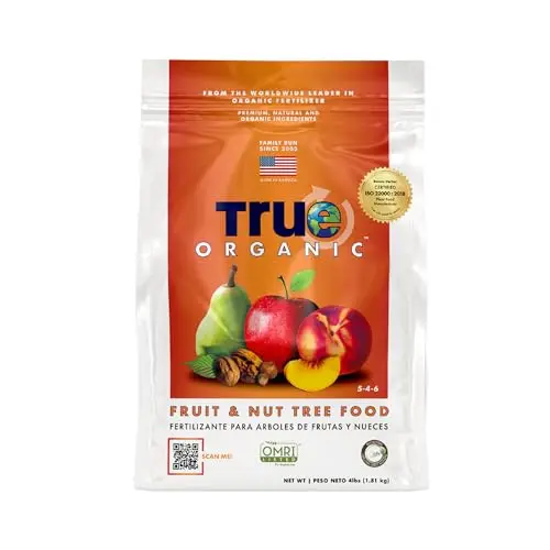 True Organic 4-pound bag of Fruit & Nut Food fertilizer